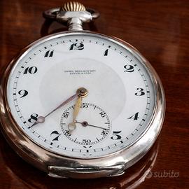 orologio da tasca argento funzionante 