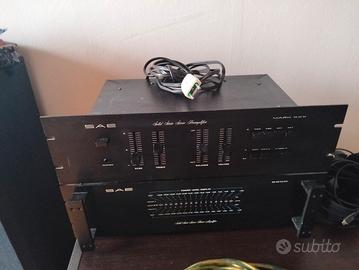 preamplificatore e finale più casse