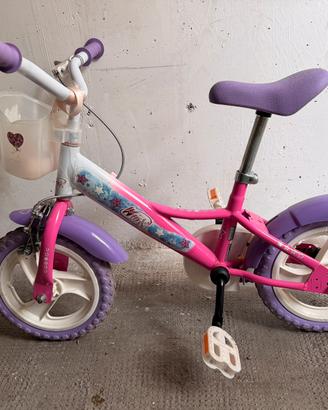 Bici 12” winx con rotelle