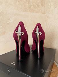 Tacchi Daggers Heels Cesare Paciotti bordeaux