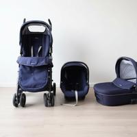 Trio inglesina Zippy EVO Blu Notte