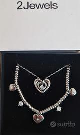 2JEWELS  Collana Batticuore + Bracciale Smack
