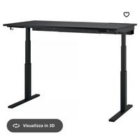La scrivania regolabile in altezza IKEA