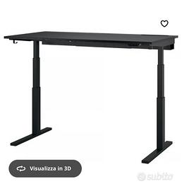 La scrivania regolabile in altezza IKEA