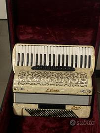 Fisarmonica professionale G .Verde 4/5 Musette