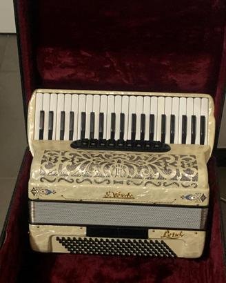 Fisarmonica professionale G .Verde 4/5 Musette