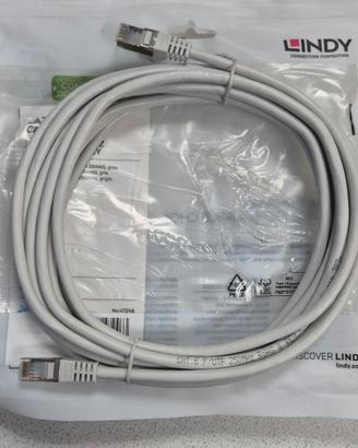 5 cavi lan 5 metri cat 6 RJ45 in blocco