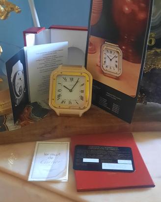 sveglia Cartier Santos anni 80