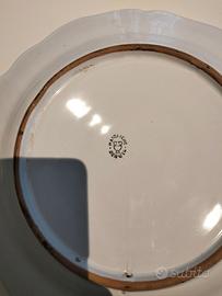 Piatto di ceramica Deruta