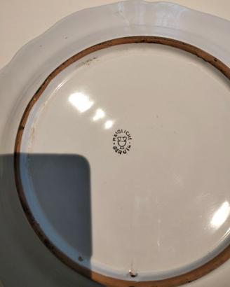 Piatto di ceramica Deruta