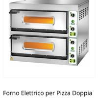 Forno elettrico per pizzerie