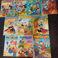 Fumetti "TOPOLINO" - lotto unico - 10 volumi a