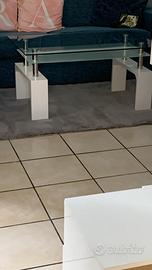 Sala e tacolino in vetro