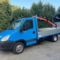 Iveco Daily 35 Cassone Fisso + Gru Fassi F28