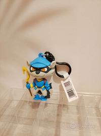 Playstation bag clip portachiavi sly cooper