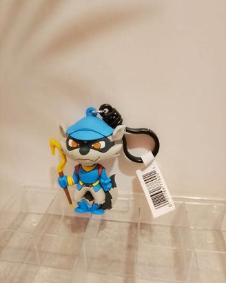 Playstation bag clip portachiavi sly cooper
