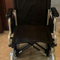 Carrozzina transito pieghevole (nuova) +cuscino an