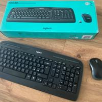 Tastiera e mouse Logitech MK330 wireless (2 dispon