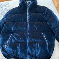 Giacca in velluto blu