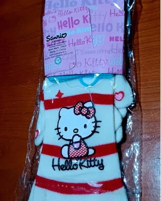 Guanti+Calzini Hello Kitty Bambina "Nuovo"