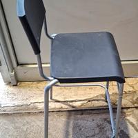 Sgabello con schienale