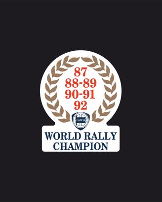 Adesivo Lancia Delta Integrale