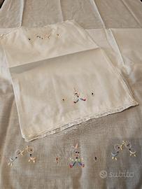 lenzuolo+federa culla 72x112 canetta