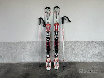Sci e attacchi Rossignol da 115 cm