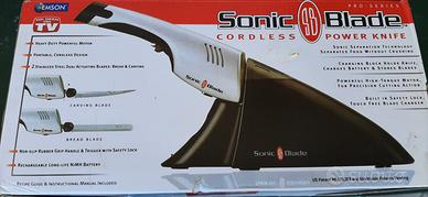 Coltello elettrico cordless Sonic Blade  Nuovo