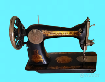 MACCHINA DA CUCIRE SINGER  DE LUXE ANTICA