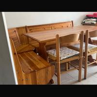 Giropanca tavolo e sedie