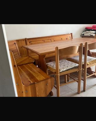 Giropanca tavolo e sedie