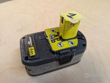 Batteria Ryobi ONE+ 18V 4.0Ah (P108) #1