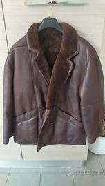 giacca in montone sherling taglia 52