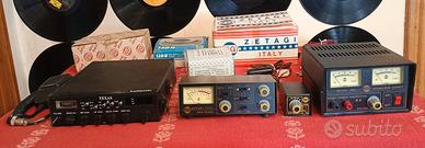 Kit ricetrasmittente CB vintage Lafayette e ZG