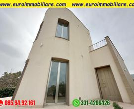 Villa unica a Pineto vista mare