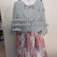 Completo cerimonia bambina