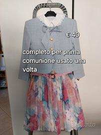 Completo cerimonia bambina