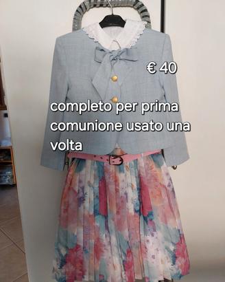 Completo cerimonia bambina