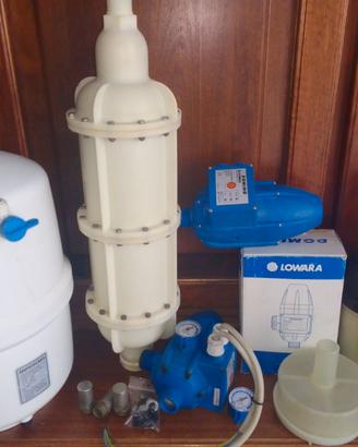 Stock domino Lowara filtri valvole sfera ritegno..