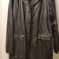 Trench in pelle