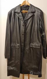 Trench in pelle