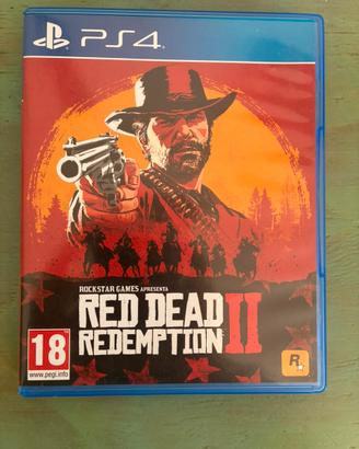 Red Dead Redemption II Gioco PS4 2 Dischi