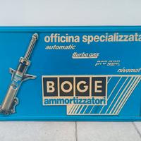 Targa officina garage vintage Boge Ammortizzatori 