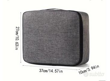 Borsa zaino portadocumenti impermeabile serratura