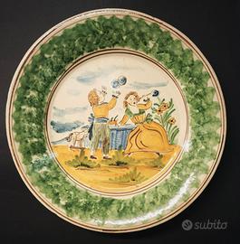 Alessi Caltagirone – Piatto decorativo ceramica