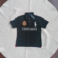 Polo Chief Keef Chicago Black Small Slim Fit