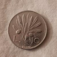 RARA - Lire 10 del 1946 (condizioni MB) 