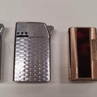 Lotto 4 Accendini Vintage d'Élite - Design '60/'70