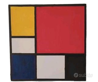 QUADRO FAMOSO DIPINTO A MANO SU TELA CM 50x50